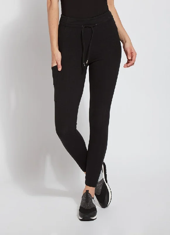 Sporty Cotton Legging (26.5" Inseam) Cozy Full-Length Workout Leggings