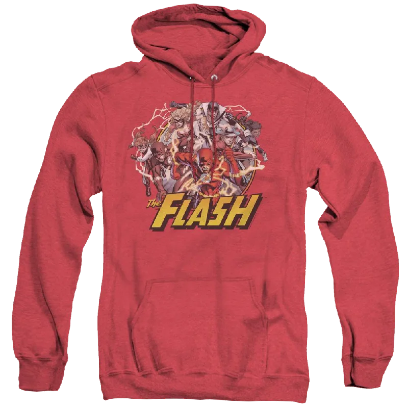 Flash, The Flash Family - Heather Pullover Hoodie Puff Sleeve Stylish