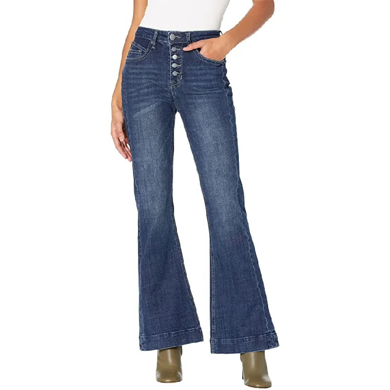 Rock & Roll Denim® Ladies Dark Vintage High Rise Trousers W8H2685 Skinny Trousers Denim Stretchy Rock & Roll Denim® Ladies Dark Vintage High Rise Trousers W8H2685 Skinny Trousers Denim Stretchy