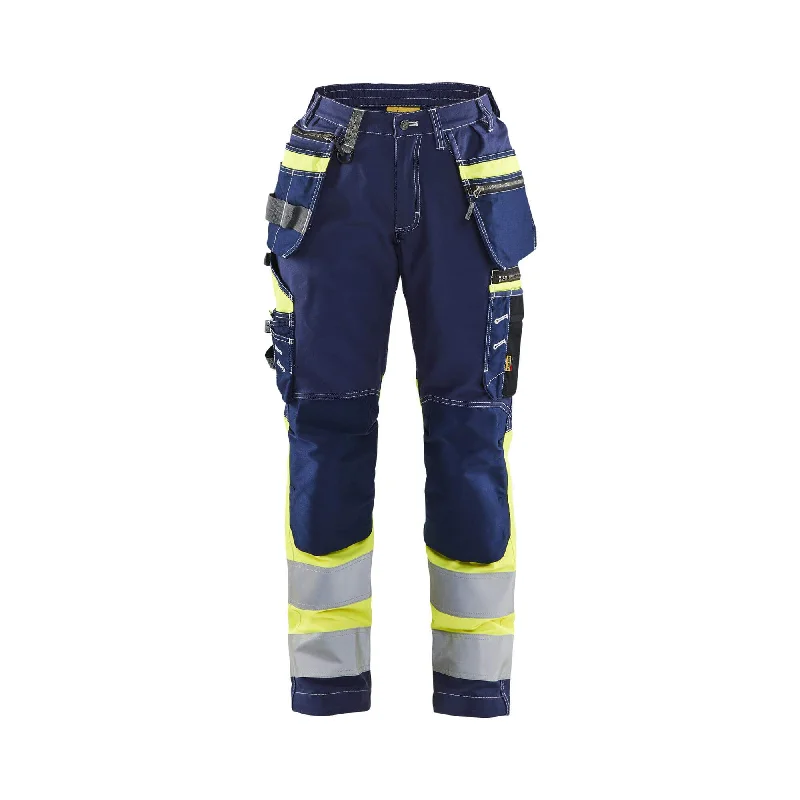 Blaklader 7196 Womens Hi-Vis Stretch Trousers (71961370) Trousers Versatile Stylish