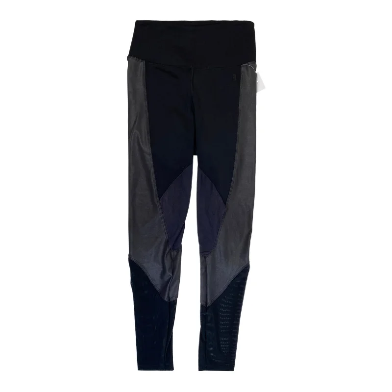 Euphoric Equestrian Sport Legging II in Black - Women's Medium Trendy Ombre Effect Leggings