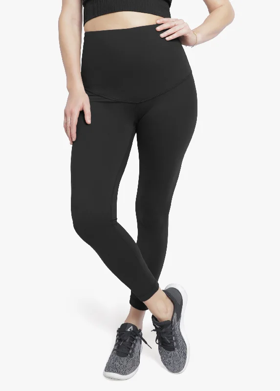 The Recovery Postpartum Compression Black Leggings Elegant Embellished Leggings