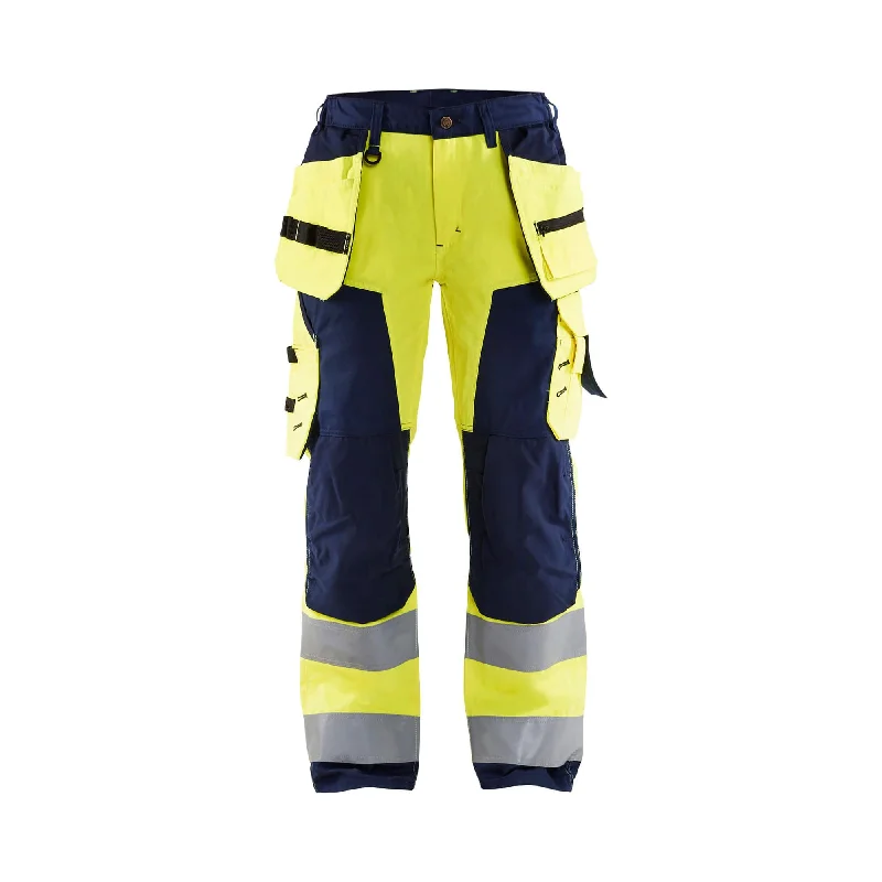 Blaklader 7156 Ladies Hi-Vis Trousers - Womens (71561811) Trousers Office Stylish