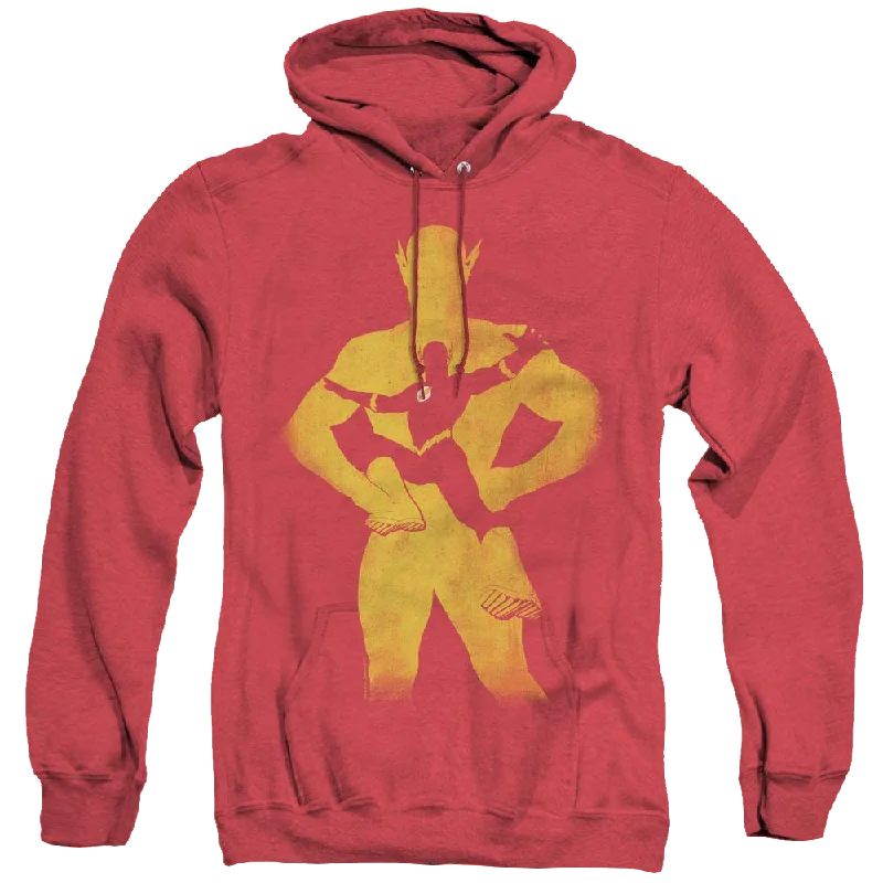 Flash, The Flash Knockout - Heather Pullover Hoodie Asymmetrical Hem Sweater
