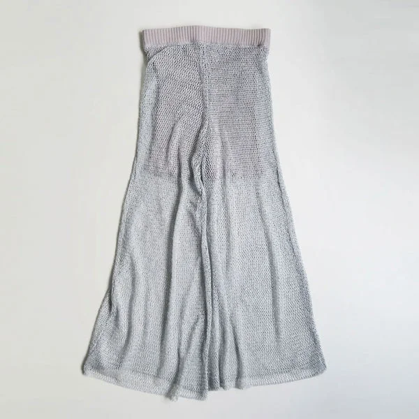 SALE 70%OFF ! <br/>【KISHIDAMIKI/キシダミキ】knit lame trousers Trousers Versatile Stylish