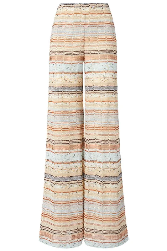 Multi Tone Trousers Trousers Capri Summer