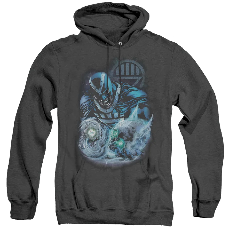 Green Lantern Blackhand - Heather Pullover Hoodie Lapel Neck Sweater