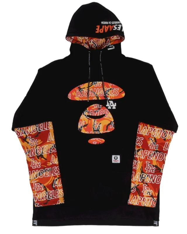 LA Store Hoodie Hoodie with Velcro Closure Adjustable Secure