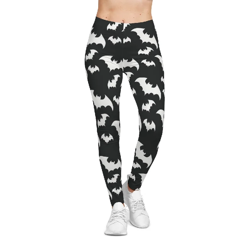 Batty Casual Leggings Comfortable Zip-Up Leggings