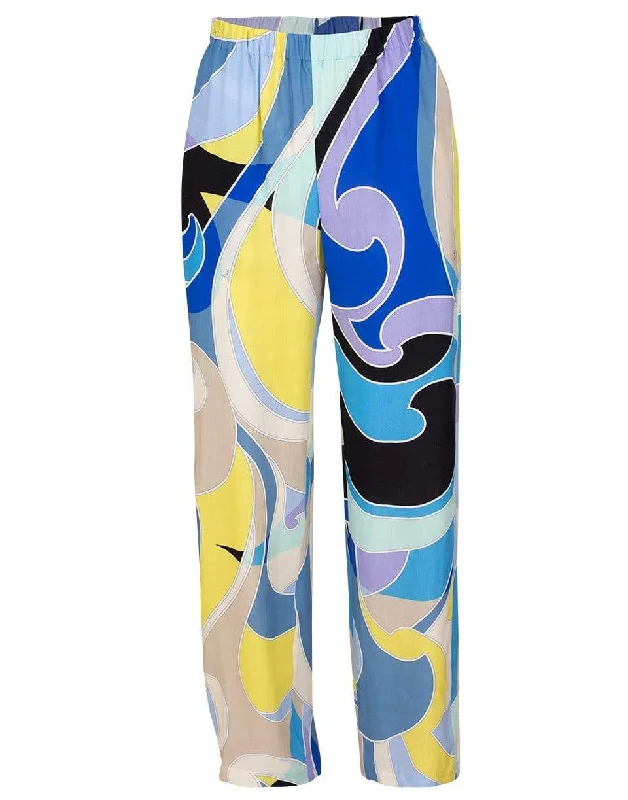 Quirimbas Print Trousers Trousers Winter Warm