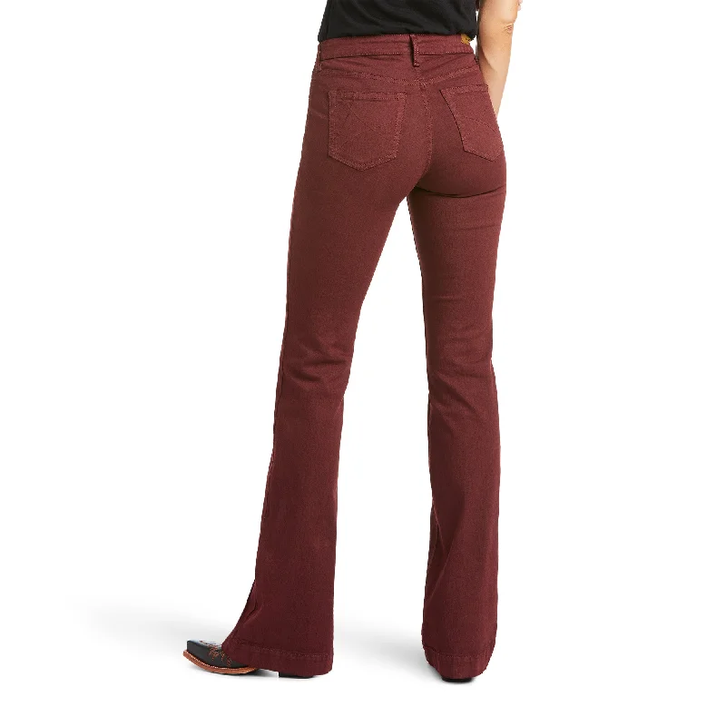 Ariat® Ladies Ella Slim Trouser Wide Leg Jeans 10037942 Wide Leg Loose Fit Mid Waist Ariat® Ladies Ella Slim Trouser Wide Leg Jeans 10037942 Wide Leg Loose Fit Mid Waist