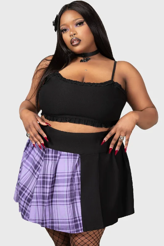 Ines Crop Top [PLUS] Crop Top Seamless Stretchy