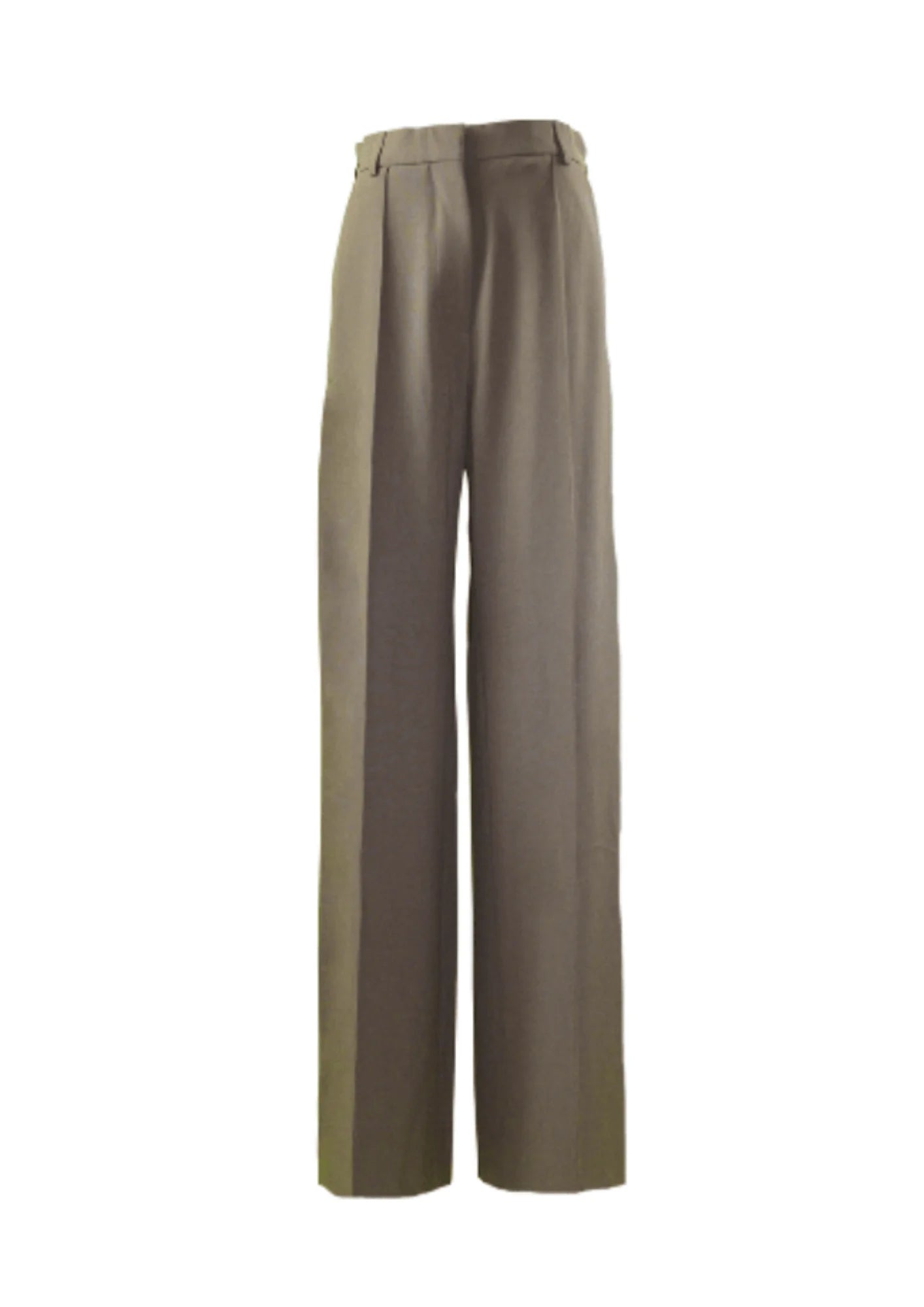 KHAKI STRAIGHT-LEG TROUSERS Trousers Favorite Customer