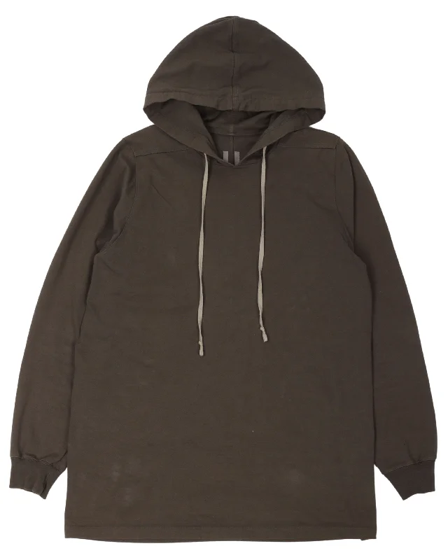 Sisyphus FW18 Hoodie Hoodie with Exposed Zipper Edgy Industrial