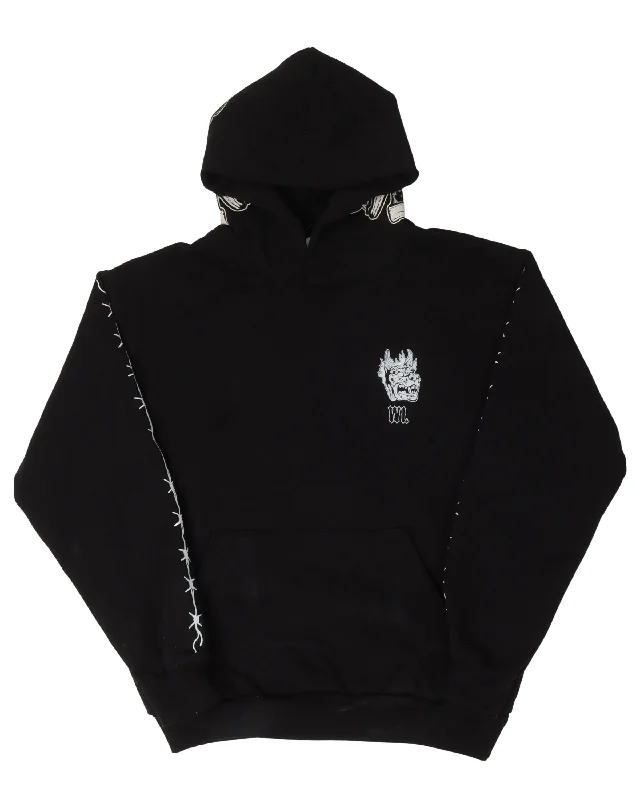 Top Dog Hoodie Hoodie with Cuffed Sleeves Snug Secure