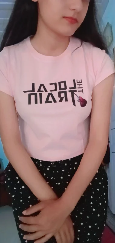 The Local Train Crop Top For Women Crop Top Seamless Stretchy