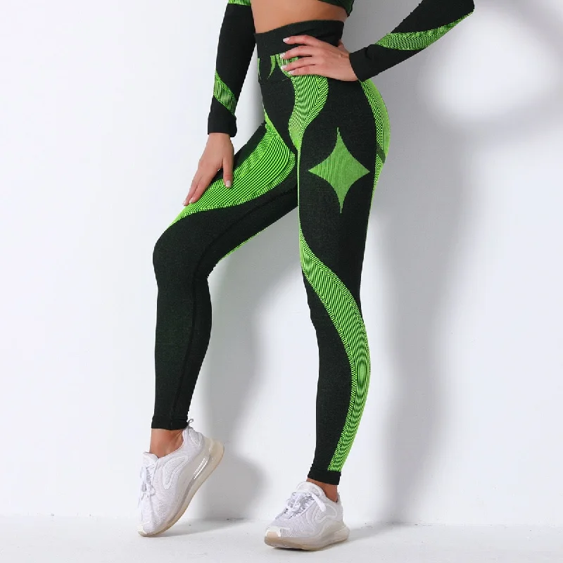 Green Yoga Pants