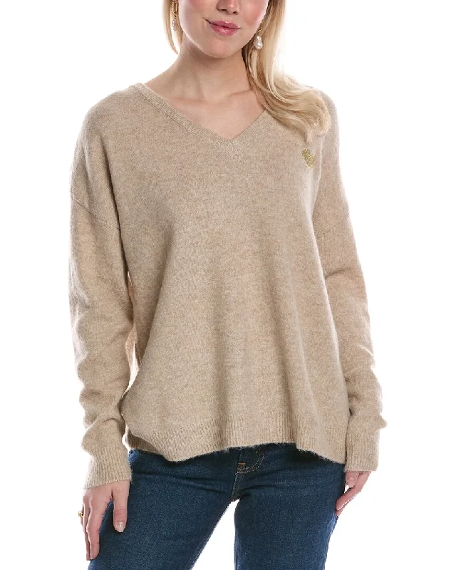 ANNA KAY Lademeter Cashmere-Blend Pullover Set Sleeve Pullover