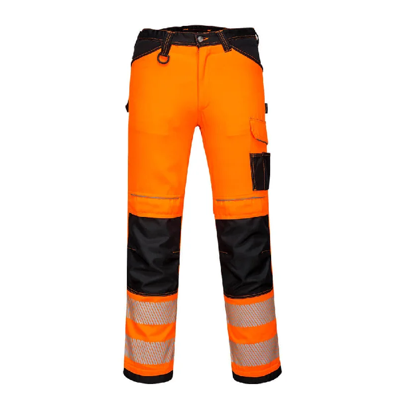 Portwest PW385 PW3 Hi Vis Ladies Stretch Work Trousers Trousers Seasonal Trendy