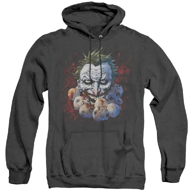 Joker, The Doll Heads - Heather Pullover Hoodie Open Front Cardigan