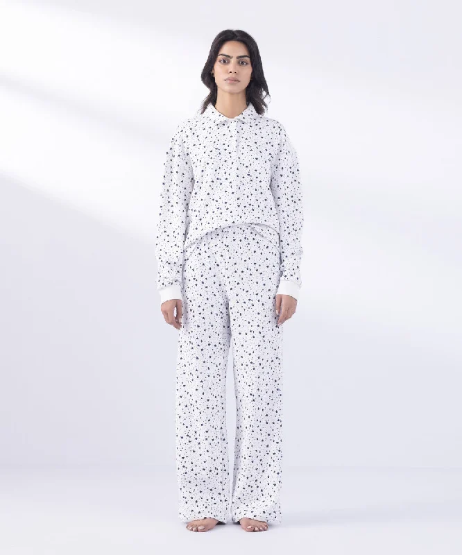 Starry Print Trousers Trousers Canvas Durable
