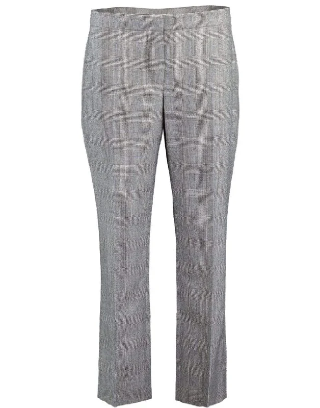 Black and Ivory Cigarette Trouser Trousers Leisure Comfortable