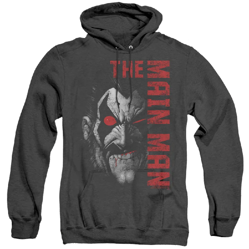 Lobo Main Man - Heather Pullover Hoodie Crew Neck Wool