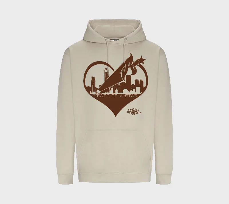 SWMSociety x Heart Of Astar Hoodie Hoodie with Ribbed Neckline Snug Warm