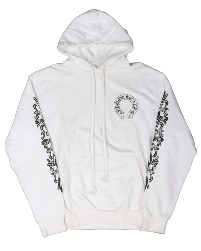 Horseshoe Hoodie Hoodie with High-Low Hem Asymmetrical Trendy