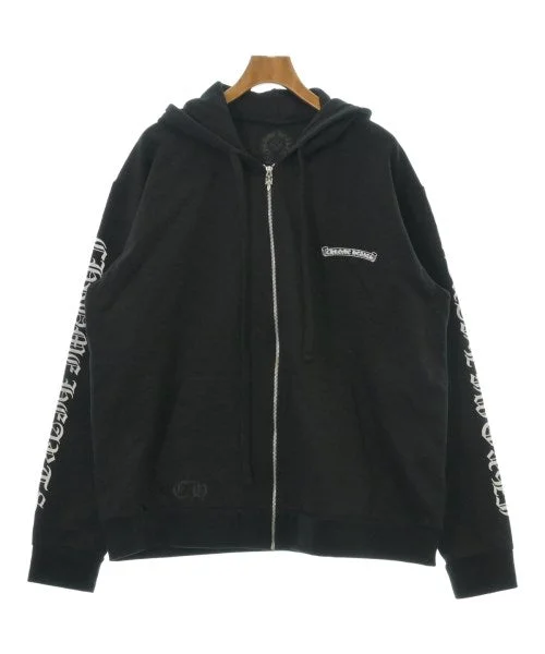 CHROME HEARTS Hoodies Hoodie with Contrast Stitching Detailed Premium