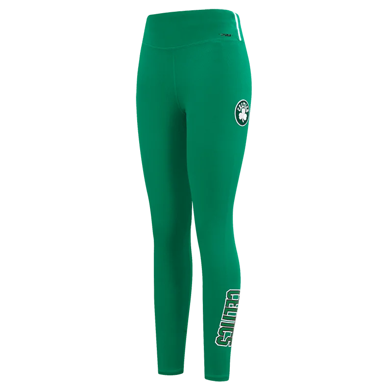 LEGGINGS NBA BOSTON CELTICS CLASSIC ESSENTIALS PARA MUJER Elegant Black Leggings