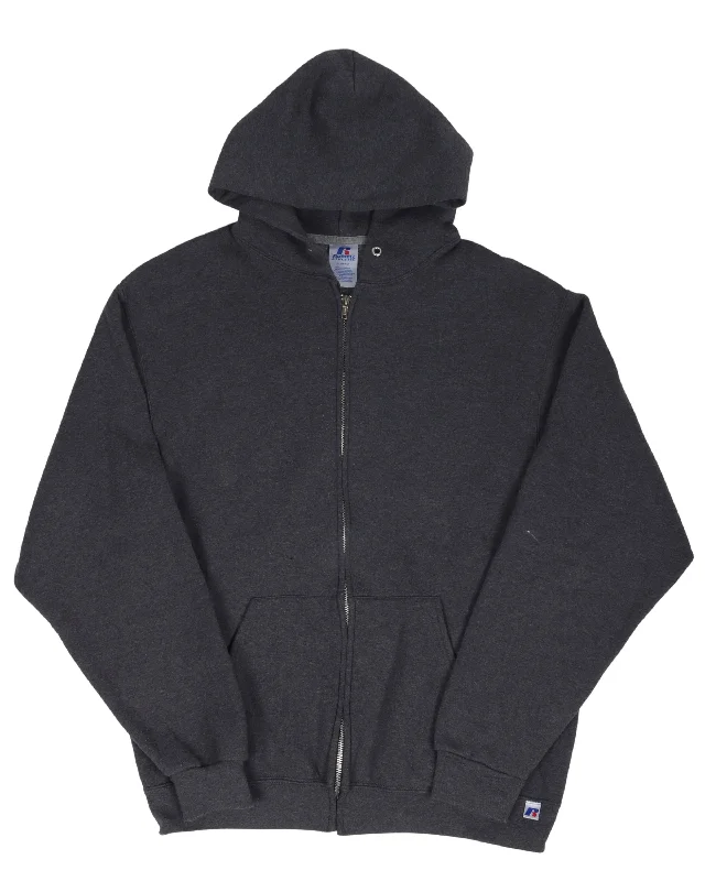 Russell Zip Up Hoodie Hoodie with Bell Sleeves Flared Feminine