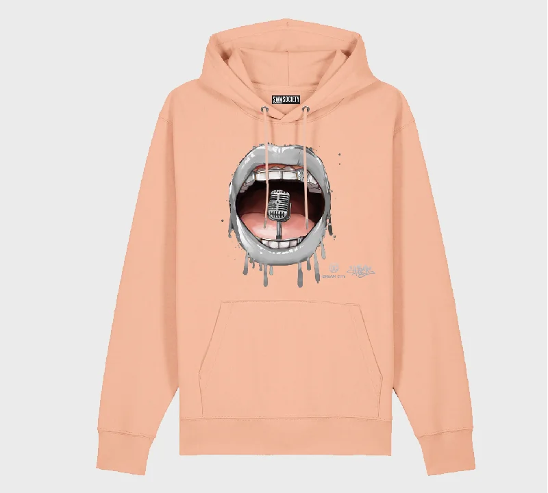 SWMSociety x Dream City x Hear My Voice Hoodie Hoodie with Full-Zip Functional Layering