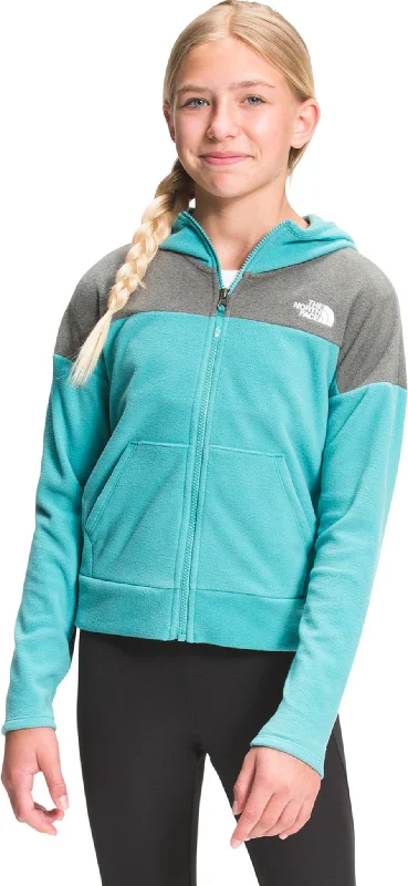 Glacier Full Zip Hoodie - Girls|-|Manteau à capuchon Glacier - Fille Hoodie with Mesh Breathable Sporty