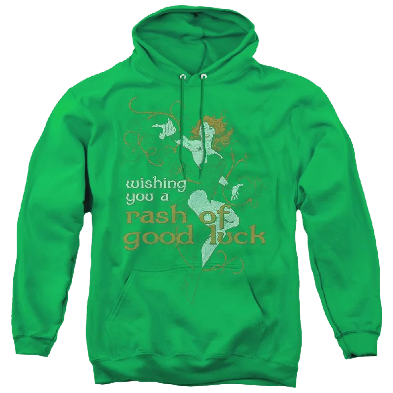 More Dc Characters Rash Of Good Luck - Pullover Hoodie Oblong Neck Pullover