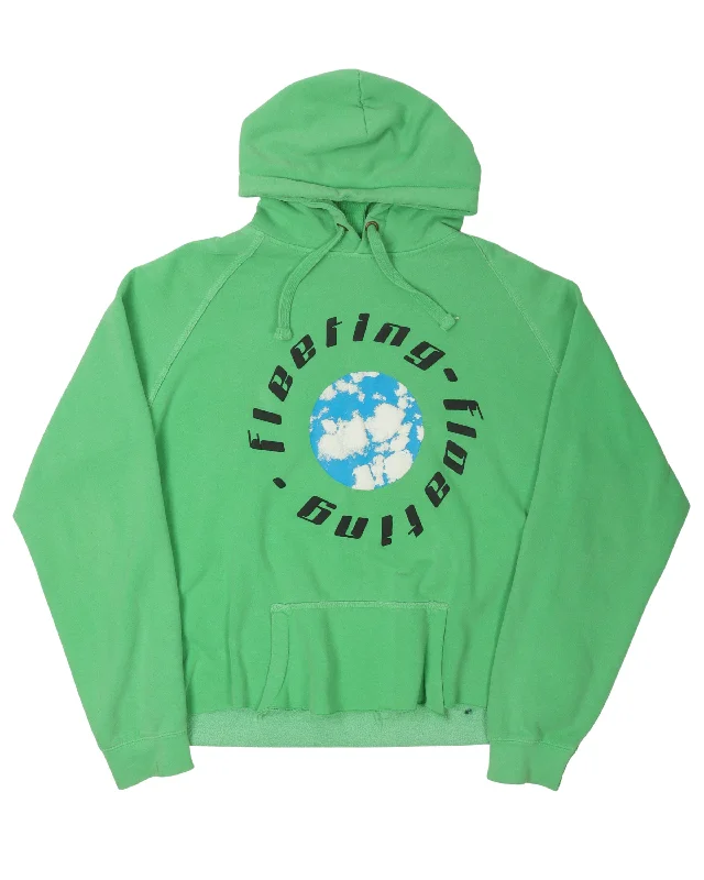 Floating Fleeting Hoodie Hoodie with Stripes Bold Sporty