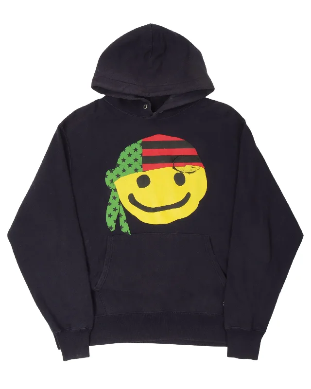 Denim Tears Hoodie Hoodie with Tie-Dye Psychedelic Retro