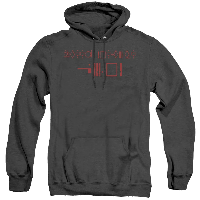 Superman Kneel Before Zod - Heather Pullover Hoodie Leg Sleeve Comfort