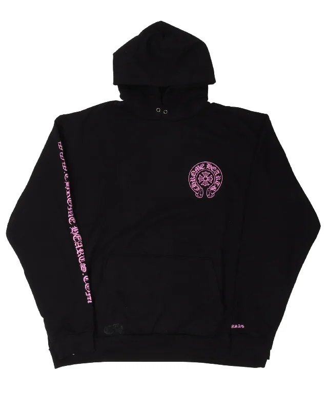 Online Exclusive Horseshoe Hoodie Hoodie with Ribbed Neckline Snug Warm