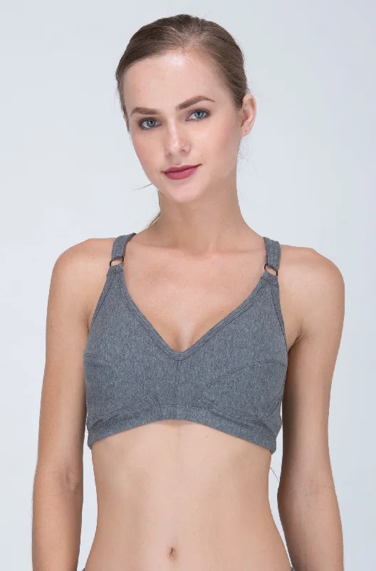 Women's Racerback Pullover Bra Three Quarter Sleeve