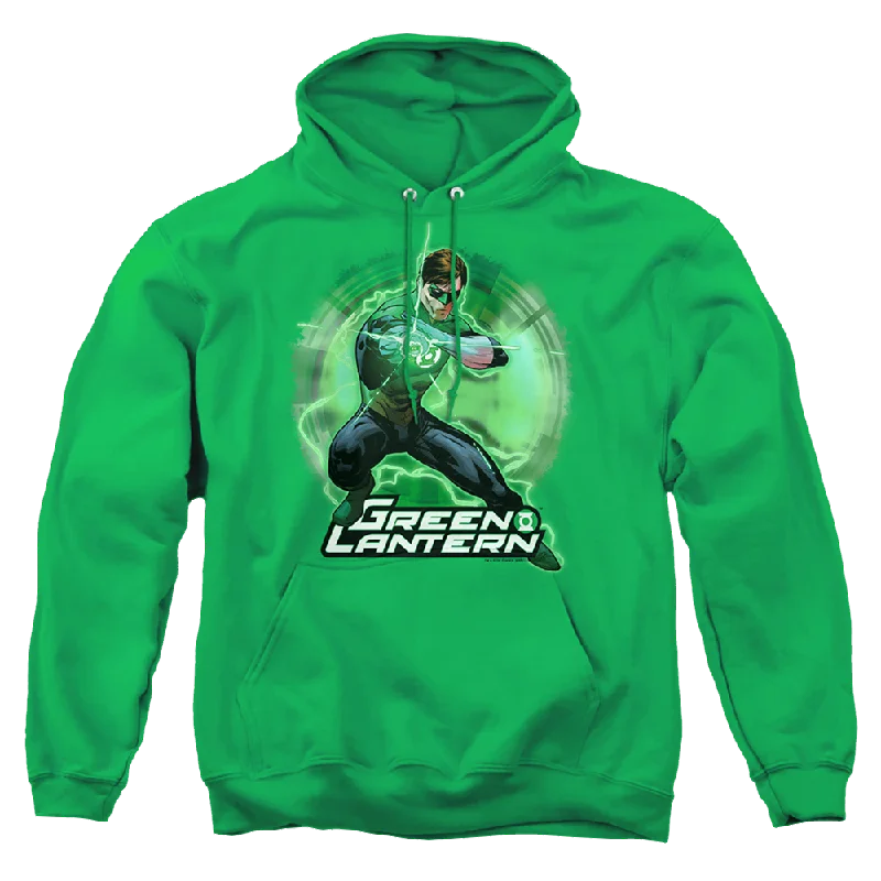 Green Lantern Spin - Pullover Hoodie Thin Wool Pullover