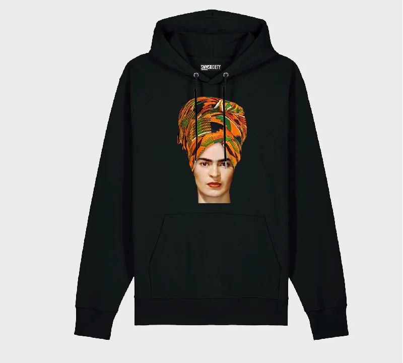 SWMSOCIETY X NEWBEINGS Mama Frida Hoodie Hoodie with Crew Neck Simple Timeless