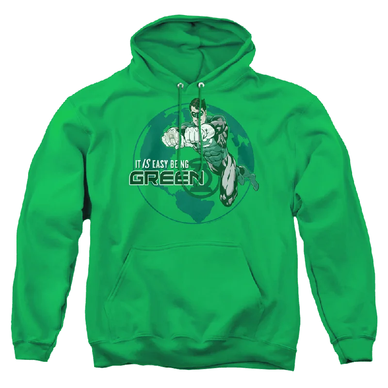 Green Lantern Easy Being Green - Pullover Hoodie Thin Wool Pullover