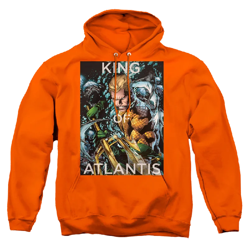 Aquaman King Of Atlantis - Pullover Hoodie Flare Sleeve Stylish