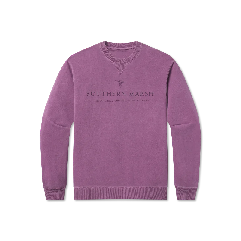 SEAWASH™ Sweatshirt - Inflight Hoodie with Raw Hem Edgy Unfinished