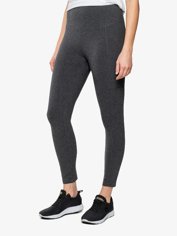Insect Shield Women's Sport Cargo Leggings Fashionable Fitted Workout Leggings