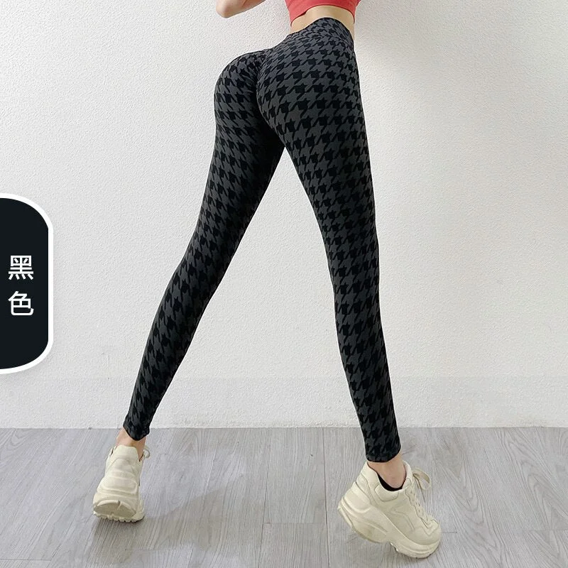 BlackGrayHoundstooth