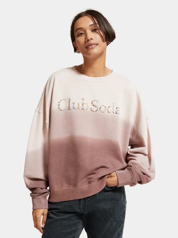 Boyfriend fit sweatshirt Hoodie with Fur Luxurious Winter