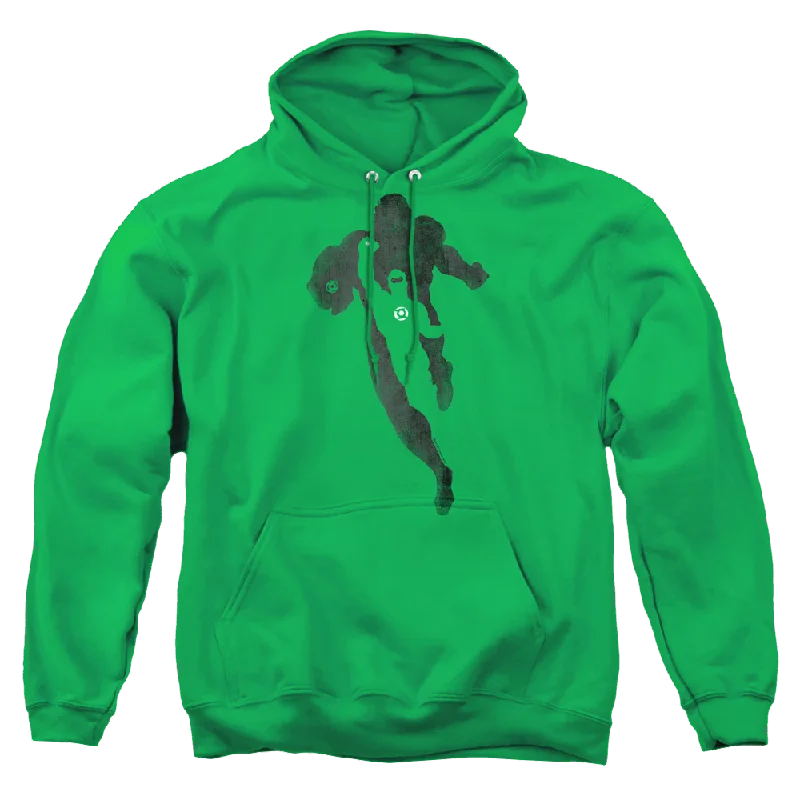 Green Lantern Lantern Knockout - Pullover Hoodie Tight Sleeve Top