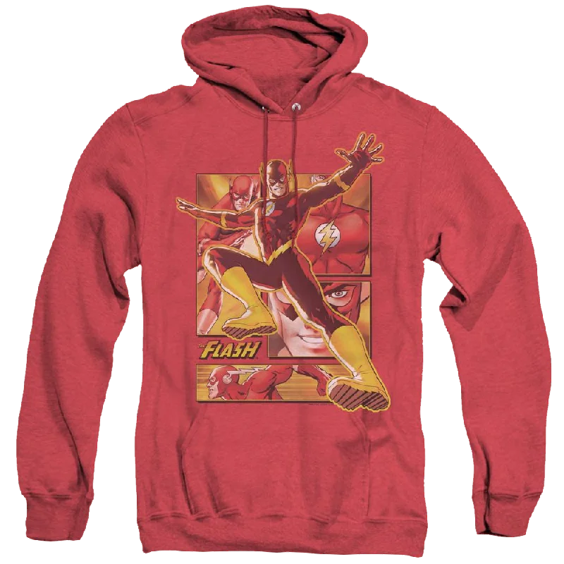 Flash, The Flash - Heather Pullover Hoodie Slouchy Comfort Pullover